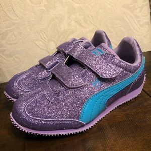 Glitter Puma shoes